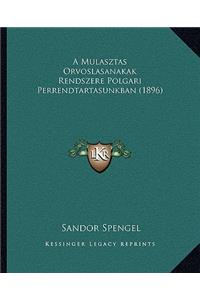 A Mulasztas Orvoslasanakak Rendszere Polgari Perrendtartasunkban (1896)