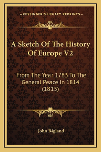 A Sketch Of The History Of Europe V2: From The Year 1783 To The General Peace In 1814 (1815)