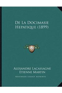 De La Docimasie Hepatique (1899)