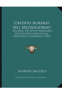 Credito Agrario Nel Mezzogiorno