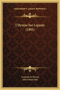 L'Hymne Sur Lepante (1893)