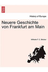 Neuere Geschichte Von Frankfurt Am Main