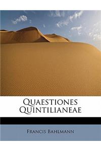 Quaestiones Quintilianeae