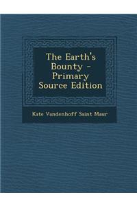 The Earth's Bounty