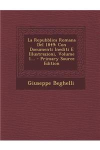 La Repubblica Romana del 1849