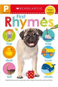 Get Ready for Pre-K Skills Workbook: First Rhymes (Scholastic Early Learners)