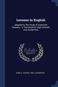 Lessons in English