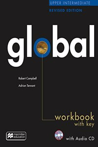 Global Upper Intermediate Revised Edition Workbook with key + CD pack