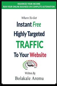 Where To Get Instant Free Highly Targeted Traffic To Your Website