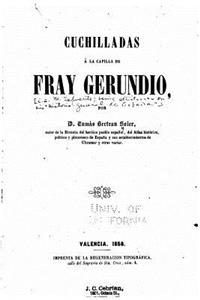 Cuchilladas á la capilla de Fray Gerundio