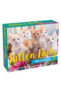 Kitten Lady 2021 Day-To-Day Calendar