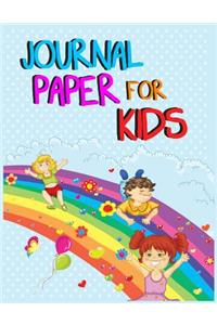 Journal Paper For Kids