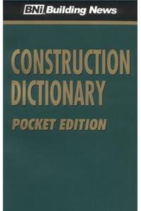 Construction Dictionary - Pocket Ed