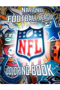 National Football League NFL Coloring Book