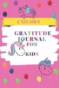 gratitude journal for kids unicorn