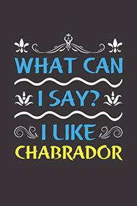 What Can I Say? I Like Chabrador