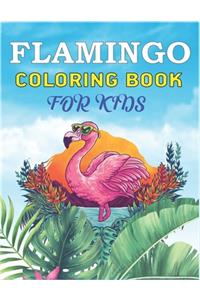 Flamingo Coloring Book for Kids