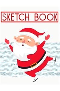 Sketch Book For Girls 100 Christmas Gift