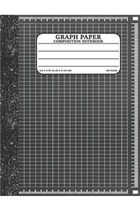 Graph Paper Composition Notebook