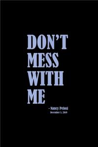Don't mess with Nancy Pelosi Red