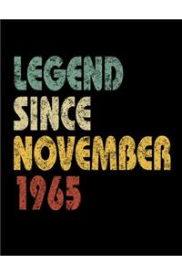 Legend Since November 1965