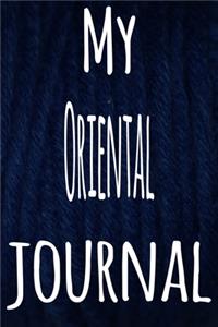 My Oriental Journal