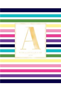 Weekly & Monthly Planner 2020 A