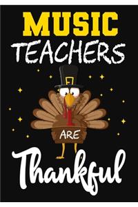 Music Teachers Are Thankful