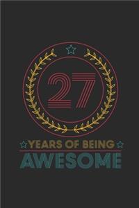 27 Years Of Being Awesome