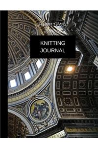 knitting journal roman travel journal