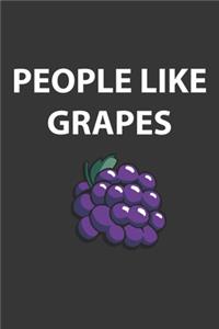 People Like Grapes Notebook