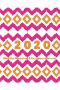 2020 Weekly Shopping and Expenses Planner