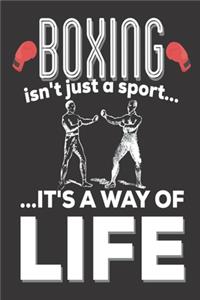 Boxing Isn't Just A Sport It's A Way Of Life