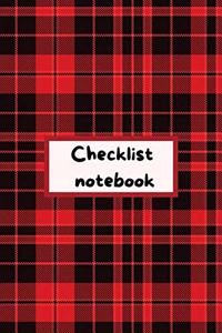 Checklist planner