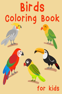 Birds Coloring Book for Kids