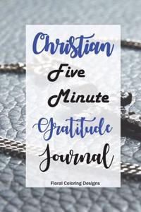 Five Minute Christian Gratitude Journal