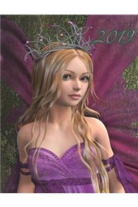 2019- Beautiful Woodland Princess 2018-2019 Academic Year Monthly Planner