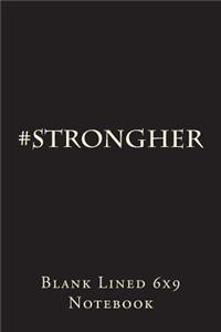 #strongher: Blank Lined Journal