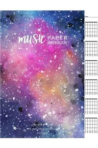 Music Paper Notebook