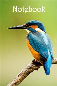 Notebook: Kingfisher - Bespoke, Personalised Notebook. Contact Us If You Would Like Your Own Image, Name or Other Text on a Book.