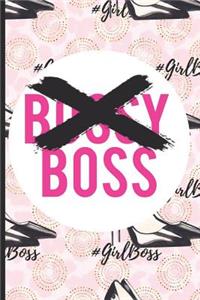 Boss: Blank Lined Notebook Journal Diary Composition Notepad 120 Pages 6x9
