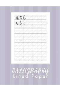 Calligraphy Lined Paper