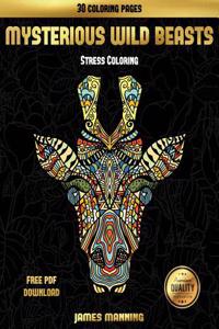 Stress Coloring (Mysterious Wild Beasts)