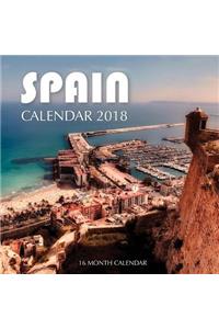 Spain Calendar 2018