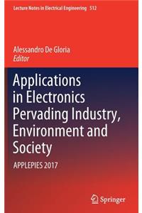 Applications in Electronics Pervading Industry, Environment and Society