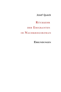 Rückkehr der Emigranten im Nachkriegsroman