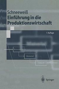 Einf Hrung in Die Produktionswirtschaft