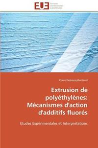 Extrusion de Polyéthylènes: Mécanismes d'Action d'Additifs Fluorés