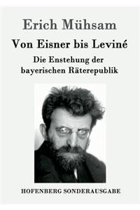 Von Eisner bis Leviné