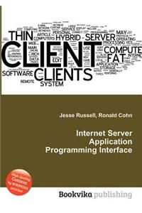 Internet Server Application Programming Interface